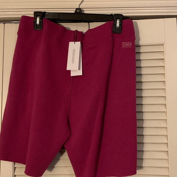 UGG Women's Fuchsia Bike Shorts - Picture 1 of 2